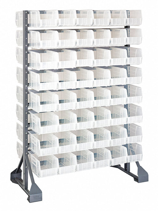 E1536 BinRailFlrRck 20inx54inx36in LdCp 100lb