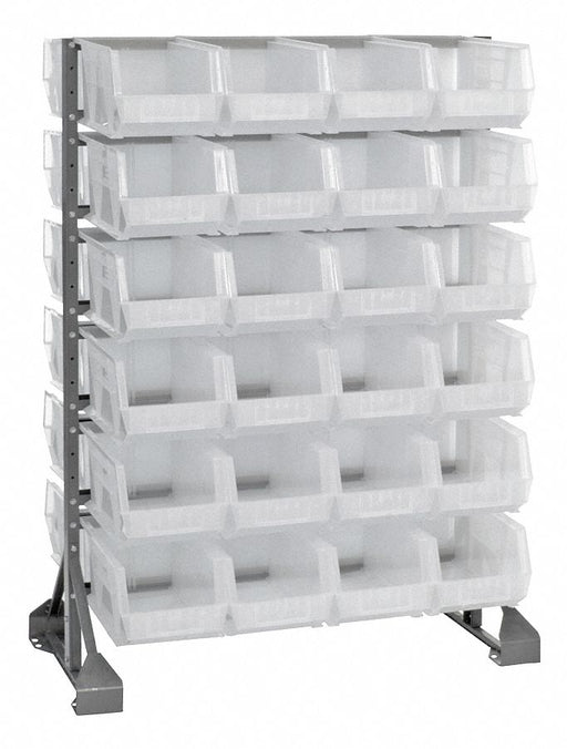 E1537 BinRailFlrRck 20inx54inx36in LdCp 133lb