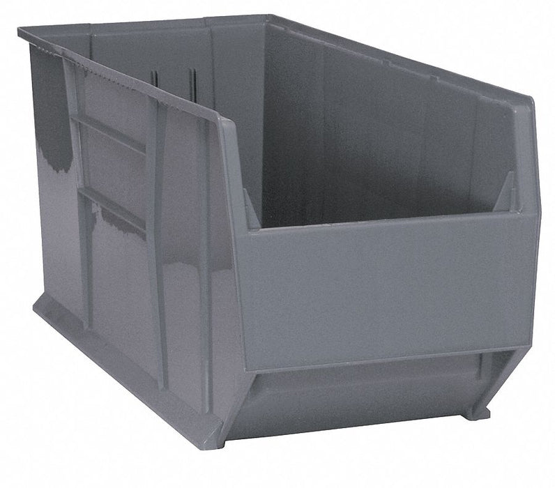 G7020 Bin Gray Polypropylene 17 1/2 in