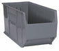 G7020 Bin Gray Polypropylene 17 1/2 in