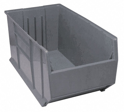 G7022 Bin Gray Polypropylene 17 1/2 in