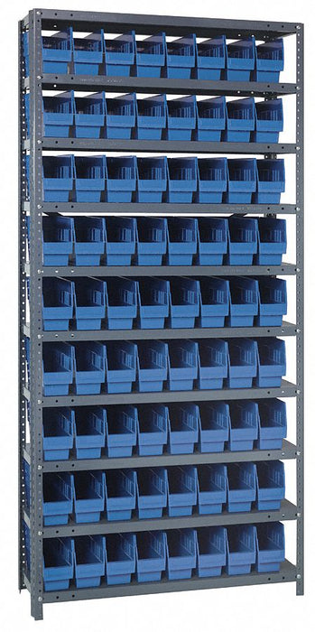 G6986 Bin Shlvng 12inx75inx36in Blue