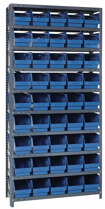 G6995 Bin Shlvng 18inx75inx36in Blue