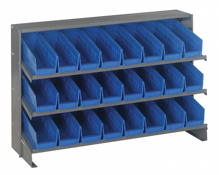 G7012 Bench Pick Rack 12x27x36in Blue