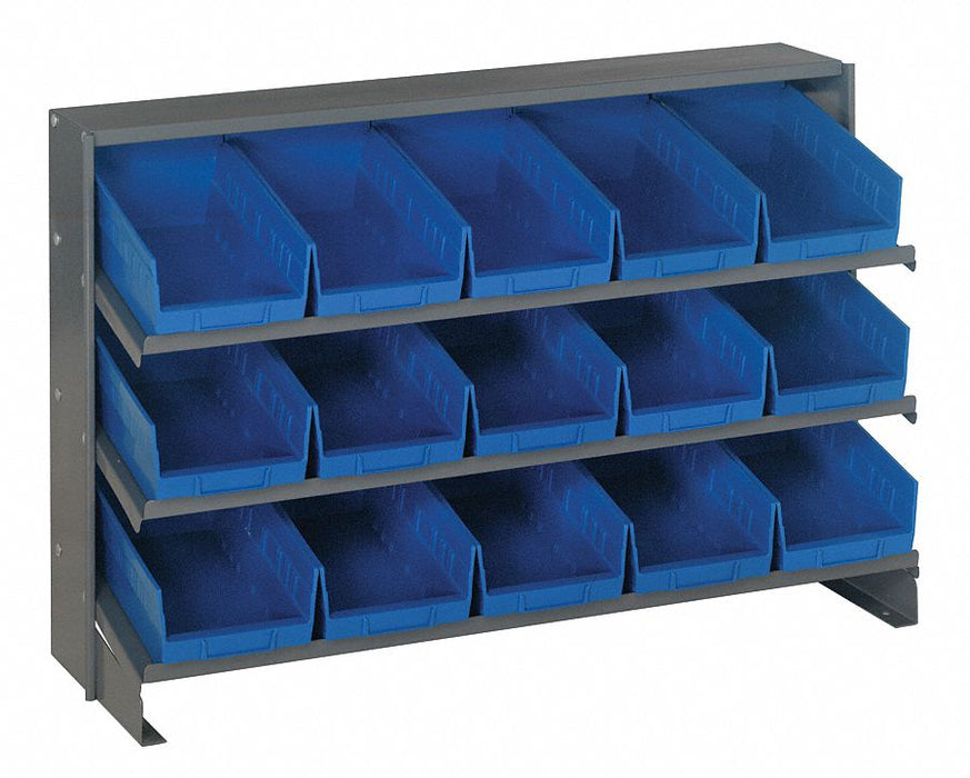 G7013 Bench Pick Rack 12x27x36in Blue