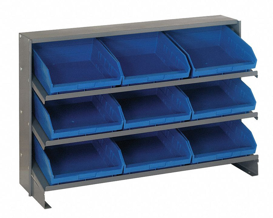 G7015 Bench Pick Rack 12x27x36in Blue