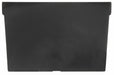 BinDivider 7.5inL Plastic Black PK12