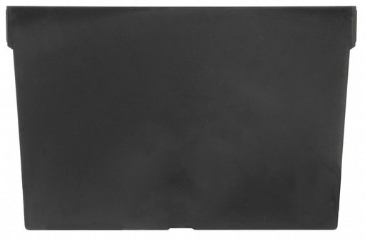 BinDivider 7.5inL Plastic Black PK12