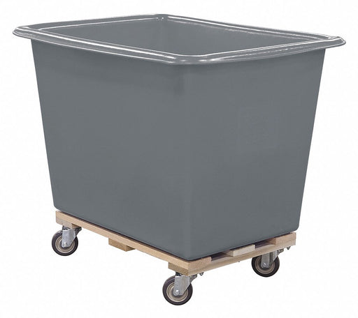 Cube Truck HDPE Gray 24.8 cu ft.