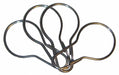 Shower Curtain Hooks 1 9/16 in W PK12