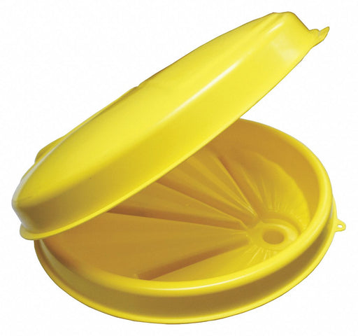 DrumFunnel 7inH Yellow Polyethylene