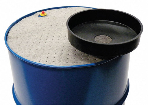 DrumFunnel 4.375inH Black Polypropylene