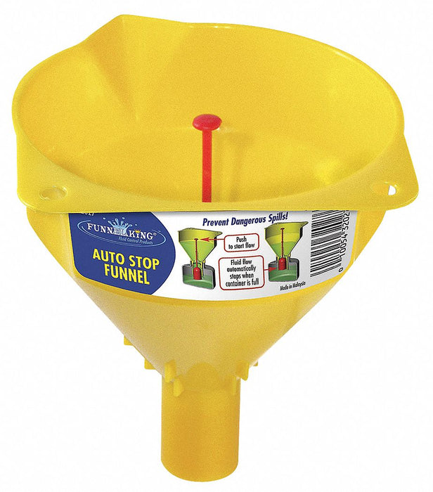 Auto Stop Funnel 16oz. 1-1/8 Dia Spout