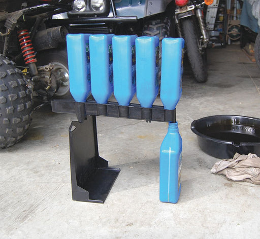 Oil Bottle Draining System Black 5 qt.