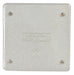 Weatherproof Cover Malleable Iron