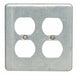 Weatherproof Cover Steel 2 Gangs