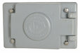 Weatherproof Cover Vertical 4-9/16 In.H