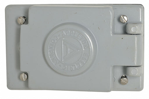 Weatherproof Cover Vertical 4-9/16 In.H