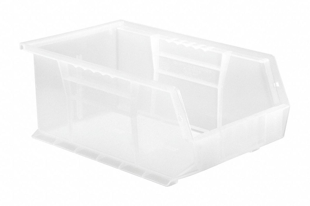 Hang and Stack Bin Clear PP 6 in