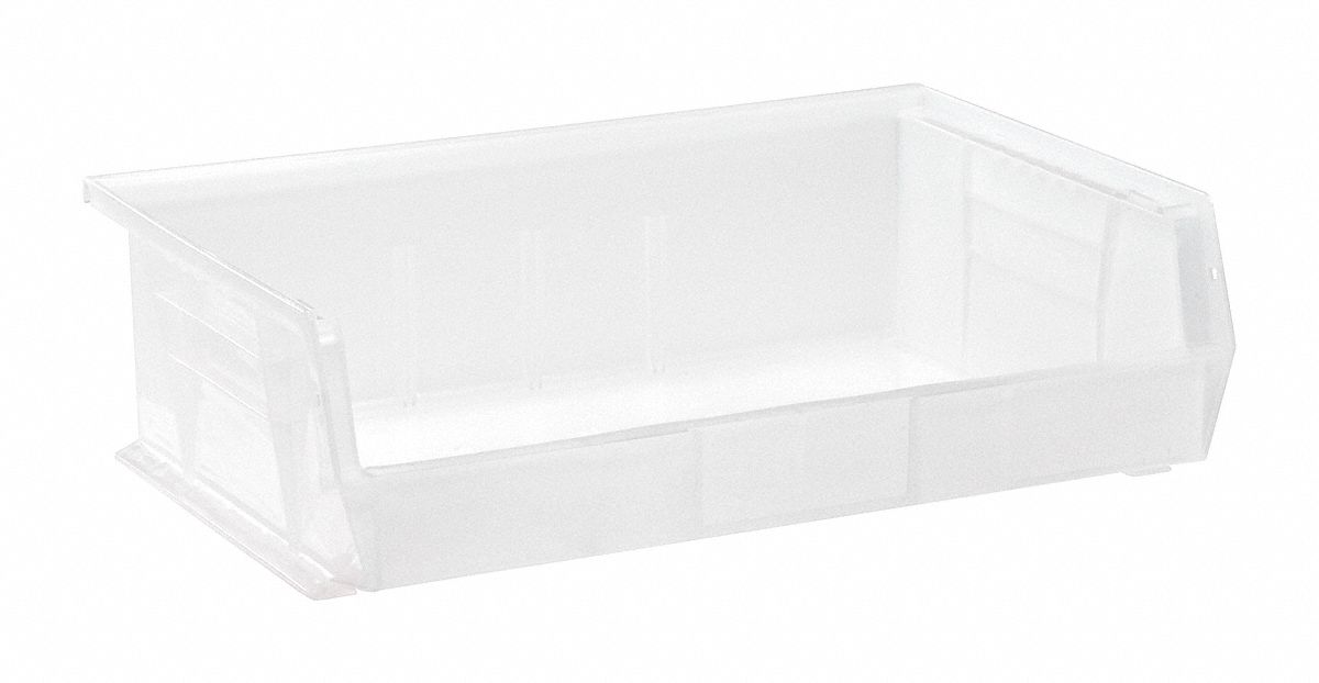 Hang and Stack Bin Clear PP 5 in
