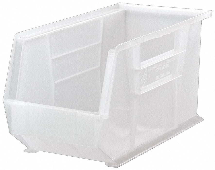 Hang and Stack Bin Clear PP 9 in