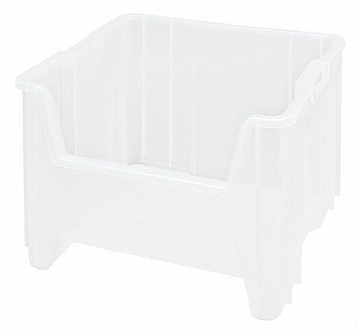 Bin Clear Polypropylene 12 1/2 in