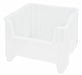 Bin Clear Polypropylene 12 1/2 in