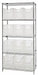 F1590 Bin Shlvng 18inx74inx36in Clear