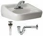 Lav Sink D-Shape 15-1/4inx10-3/4inx7in