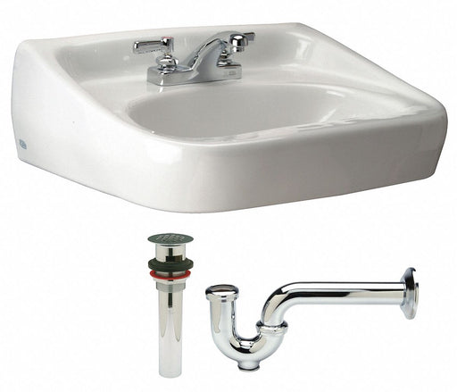 Bathroom Sink Kit 20 x18.25 x10 White