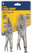 Locking Plier Sets Plain Grip 2 Pcs