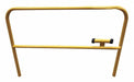 Guardrail 8 ft L 3-1/2 ft H Yellow