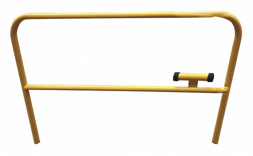 Guardrail 8 ft L 3-1/2 ft H Yellow