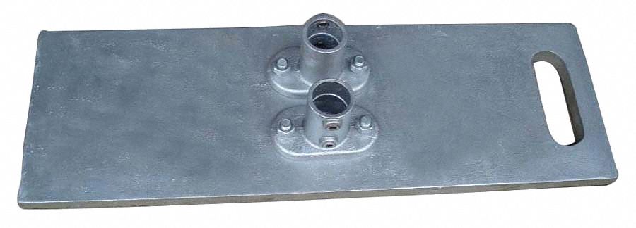 Guardrail System Base 30 in L x10 in W