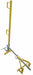 Parapet Clamp Guardrail Systm 3-1/2Ft. L