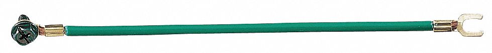 Grounding Tail #10 Fork Green Pk50