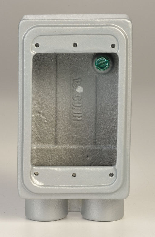 Weatherproof Box 1Gang 1 Hub 25cu. in