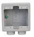 Weatherproof Box 1/2 in Hub 32cu. in
