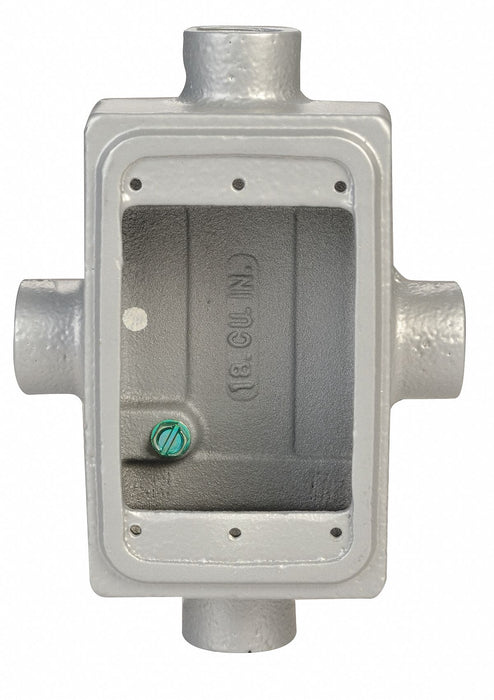 Weatherproof Box 4Inlet 25cu. in