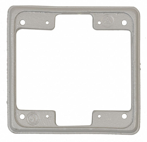 Cast Box Extension Gray 2-Gang