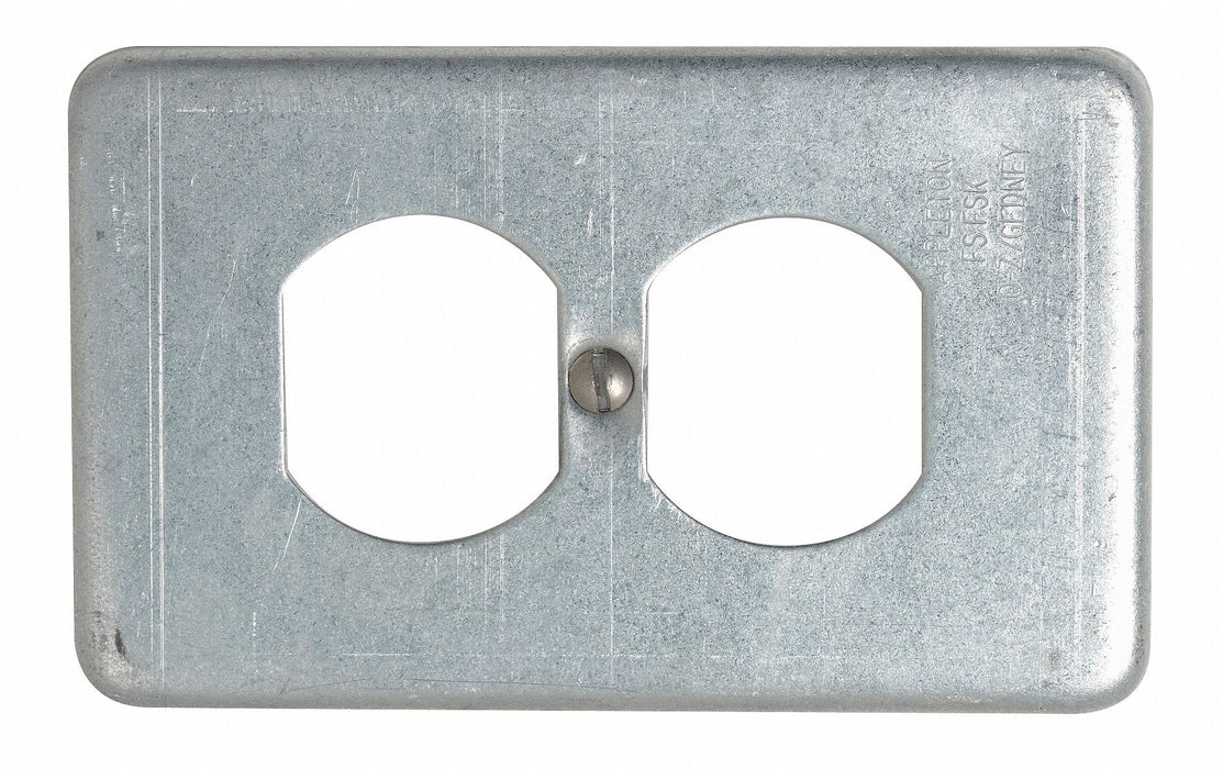 Weatherproof Cover Steel 4-9/16 in H