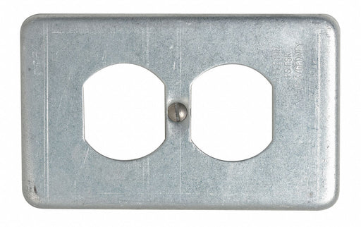 Weatherproof Cover Steel 4-9/16 in H