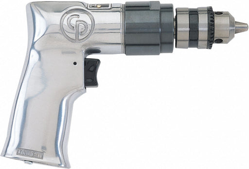 Air-Powered Drill 1/4 in NPT Keyless
