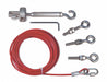 Cable Kit 98 ft Len PVC Covered Steel
