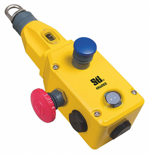 EmergncyCablePulSwitch SingleEnd 1NO/2NC