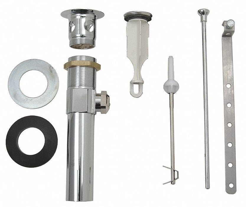 Faucet Pop-Up Drain AssemblyChrome