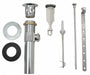 Faucet Pop-Up Drain AssemblyChrome