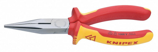 Needle Nose Plier 6-1/4 L Serrated