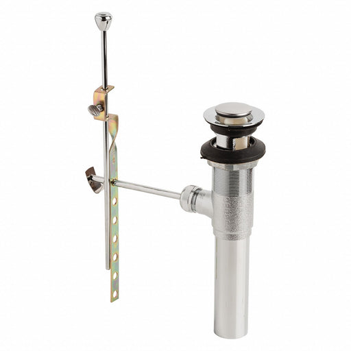 SinkDrain D 1/4 L 8-7/16 Bras Plstc SS