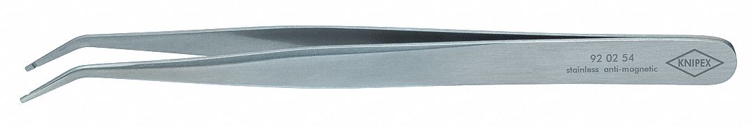 Precision Tweezers SS Bent 4 17/32 L